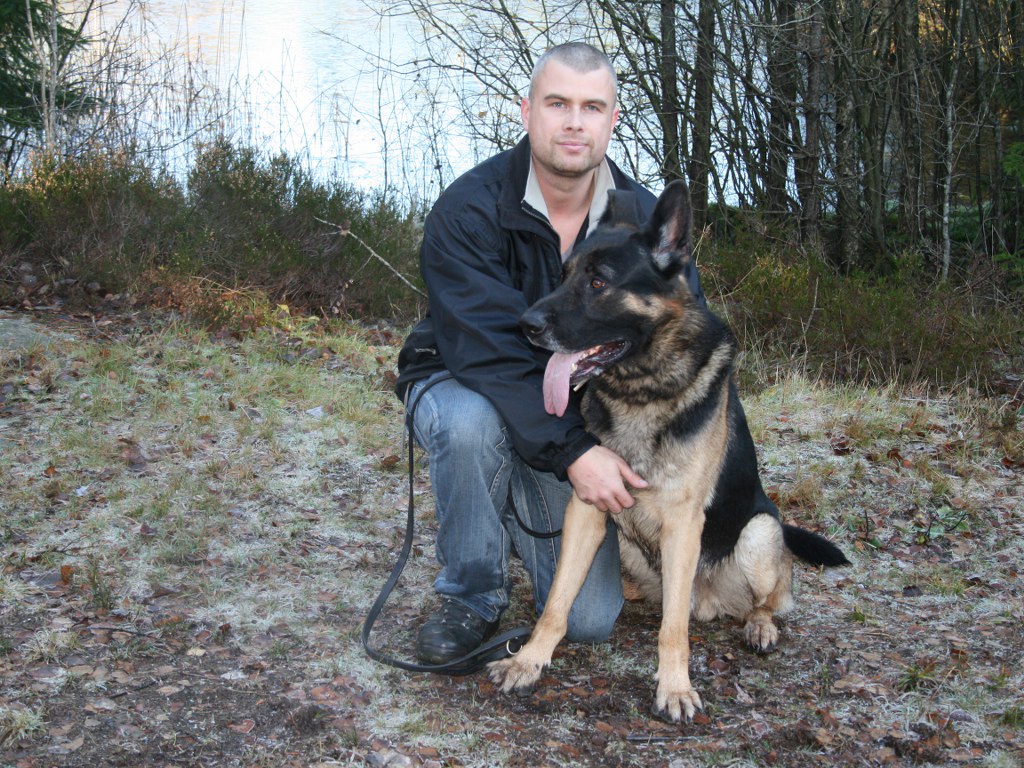 Fredrik och Tiger (Gandalf)